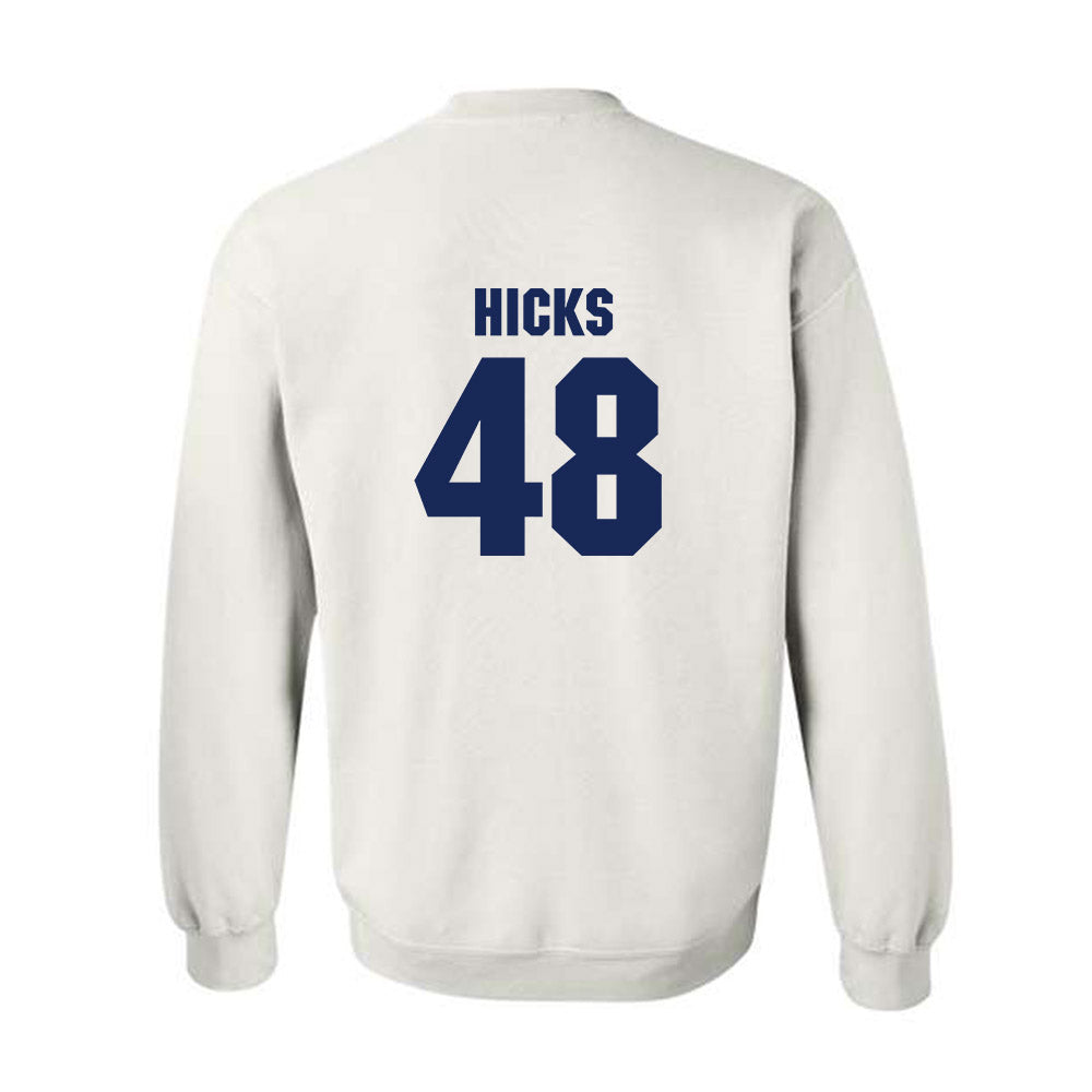 Marquette - NCAA Men's Lacrosse : Calvin Hicks - Sports Shersey Crewneck Sweatshirt