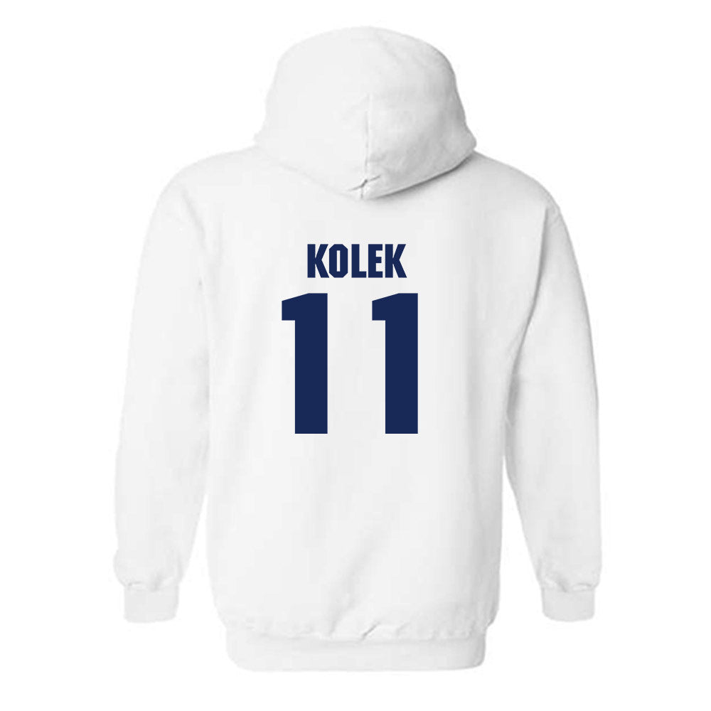 Marquette - NCAA Men's Basketball : Tyler Kolek - Sports Shersey Hooded Sweatshirt