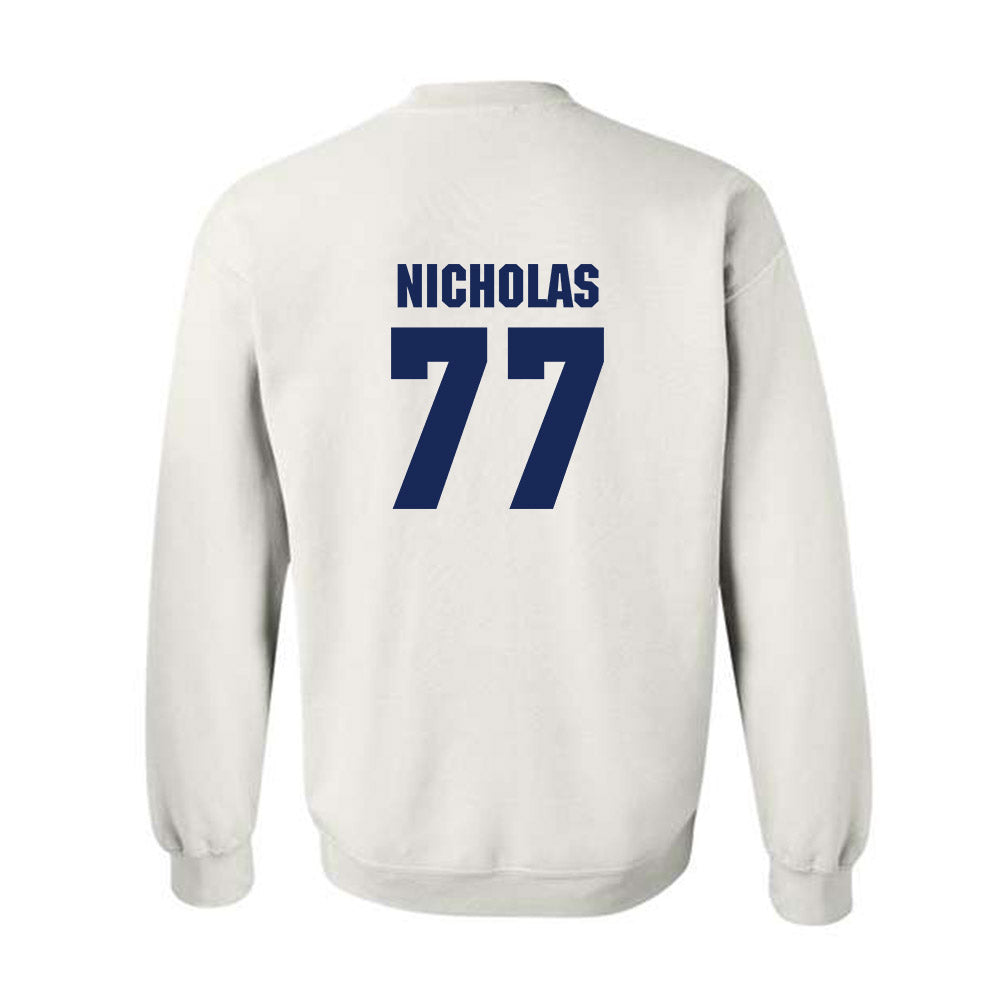 Marquette - NCAA Men's Lacrosse : Brady Nicholas - Sports Shersey Crewneck Sweatshirt