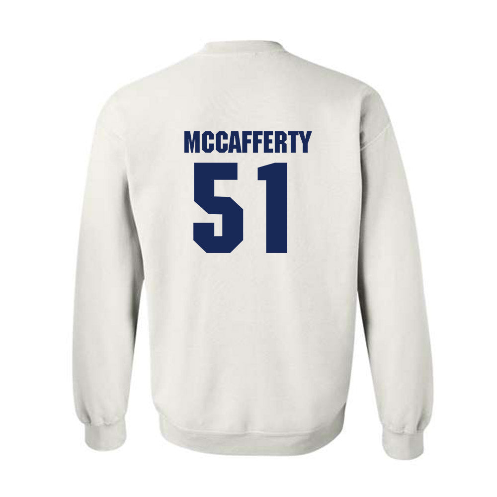 Marquette - NCAA Men's Lacrosse : Easton McCafferty - Sports Shersey Crewneck Sweatshirt-1