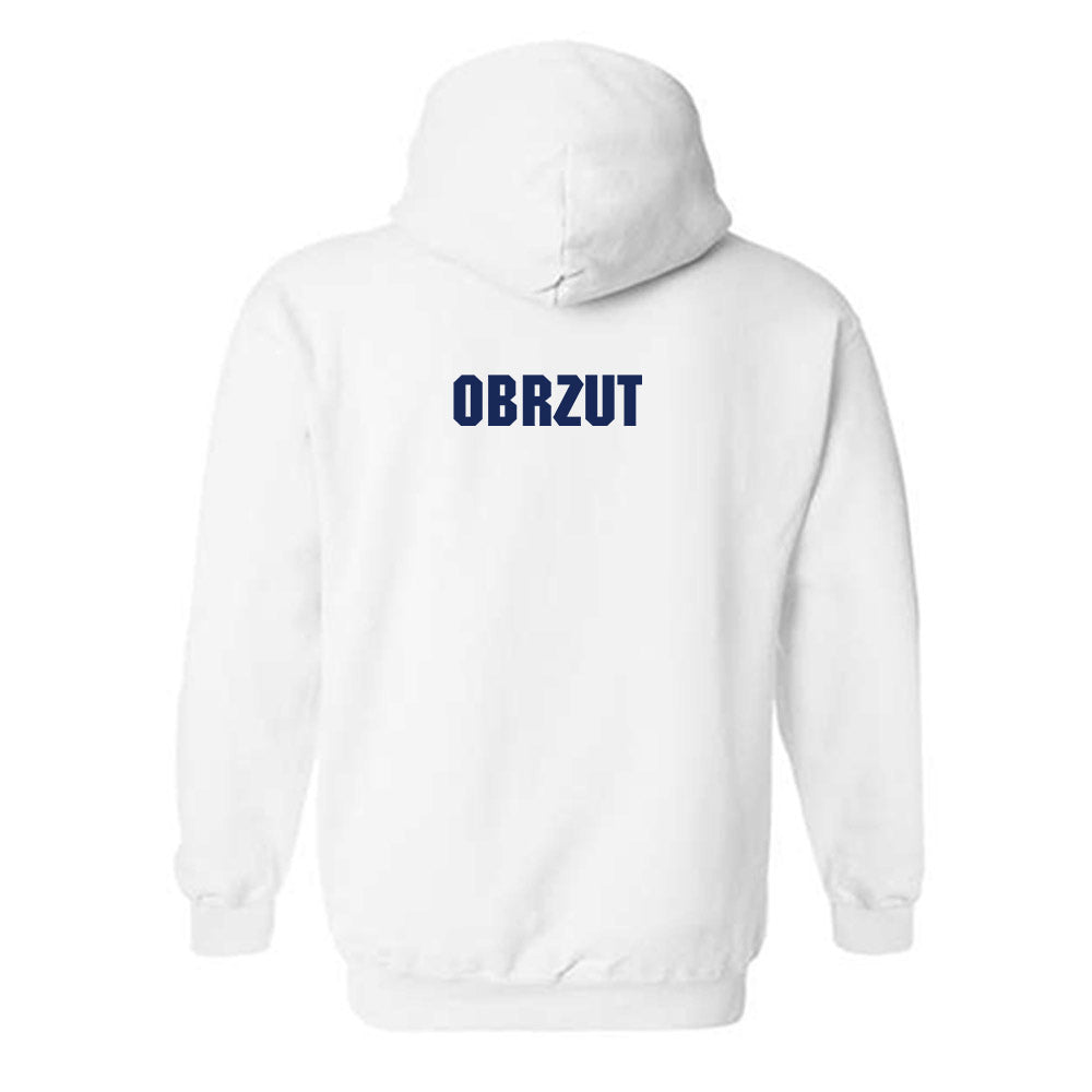 Marquette - NCAA Men's Track & Field : Sebastian Obrzut - Sports Shersey Hooded Sweatshirt