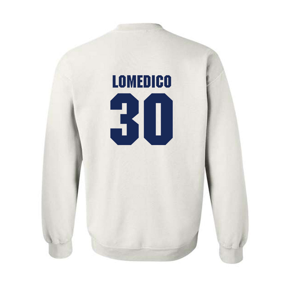 Marquette - NCAA Men's Lacrosse : Iggy LoMedico - Sports Shersey Crewneck Sweatshirt-1