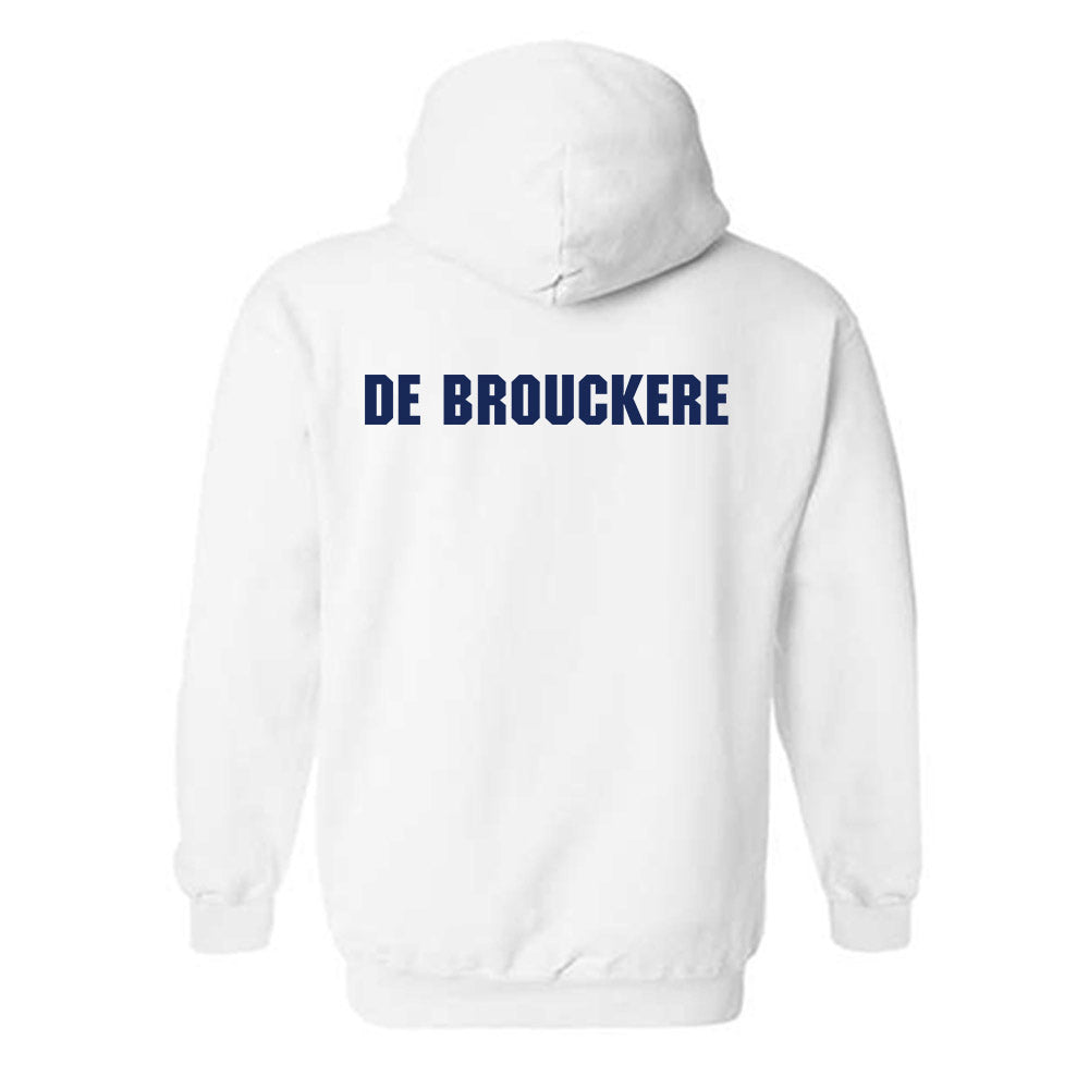 Marquette - NCAA Men's Track & Field : Niels De Brouckere - Sports Shersey Hooded Sweatshirt-1
