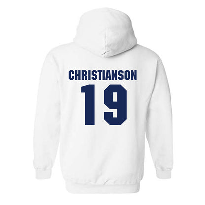 Marquette - NCAA Women's Soccer : Haley Christianson - Sports Shersey Hooded Sweatshirt