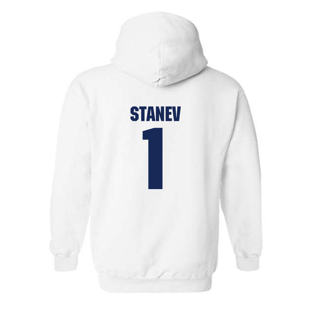 Marquette - NCAA Women's Volleyball : Julia Stanev - Sports Shersey Hooded Sweatshirt-1