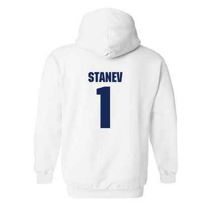 Marquette - NCAA Women's Volleyball : Julia Stanev - Sports Shersey Hooded Sweatshirt-1