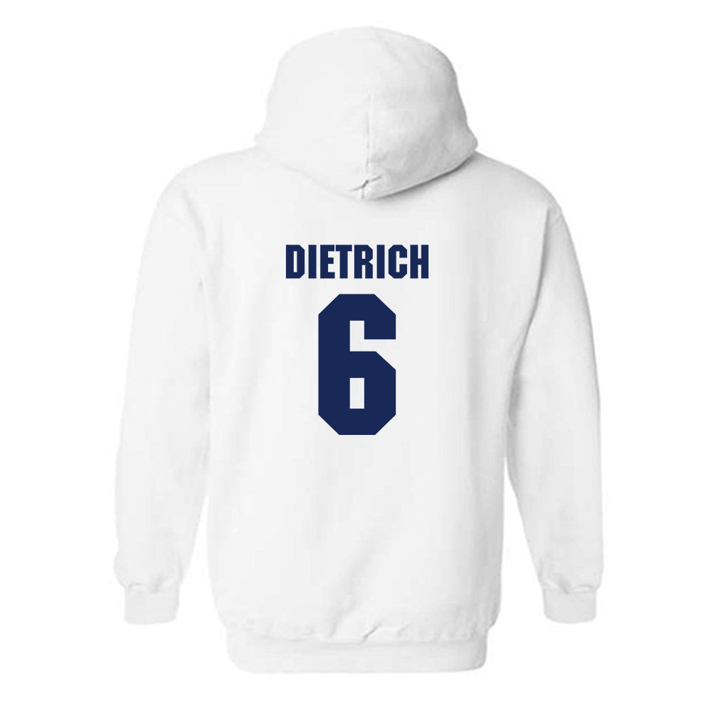 Marquette - NCAA Women's Lacrosse : Lily Dietrich - Sports Shersey Hooded Sweatshirt