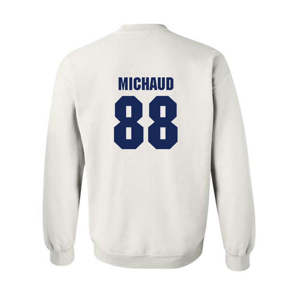 Marquette - NCAA Men's Lacrosse : Scott Michaud - Sports Shersey Crewneck Sweatshirt-1