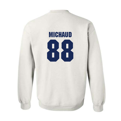 Marquette - NCAA Men's Lacrosse : Scott Michaud - Sports Shersey Crewneck Sweatshirt-1