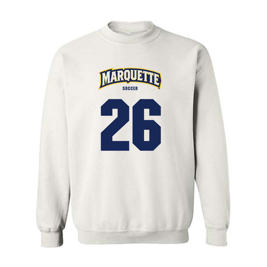 Marquette - NCAA Men's Soccer : Hudson Torrez - Sports Shersey Crewneck Sweatshirt-0
