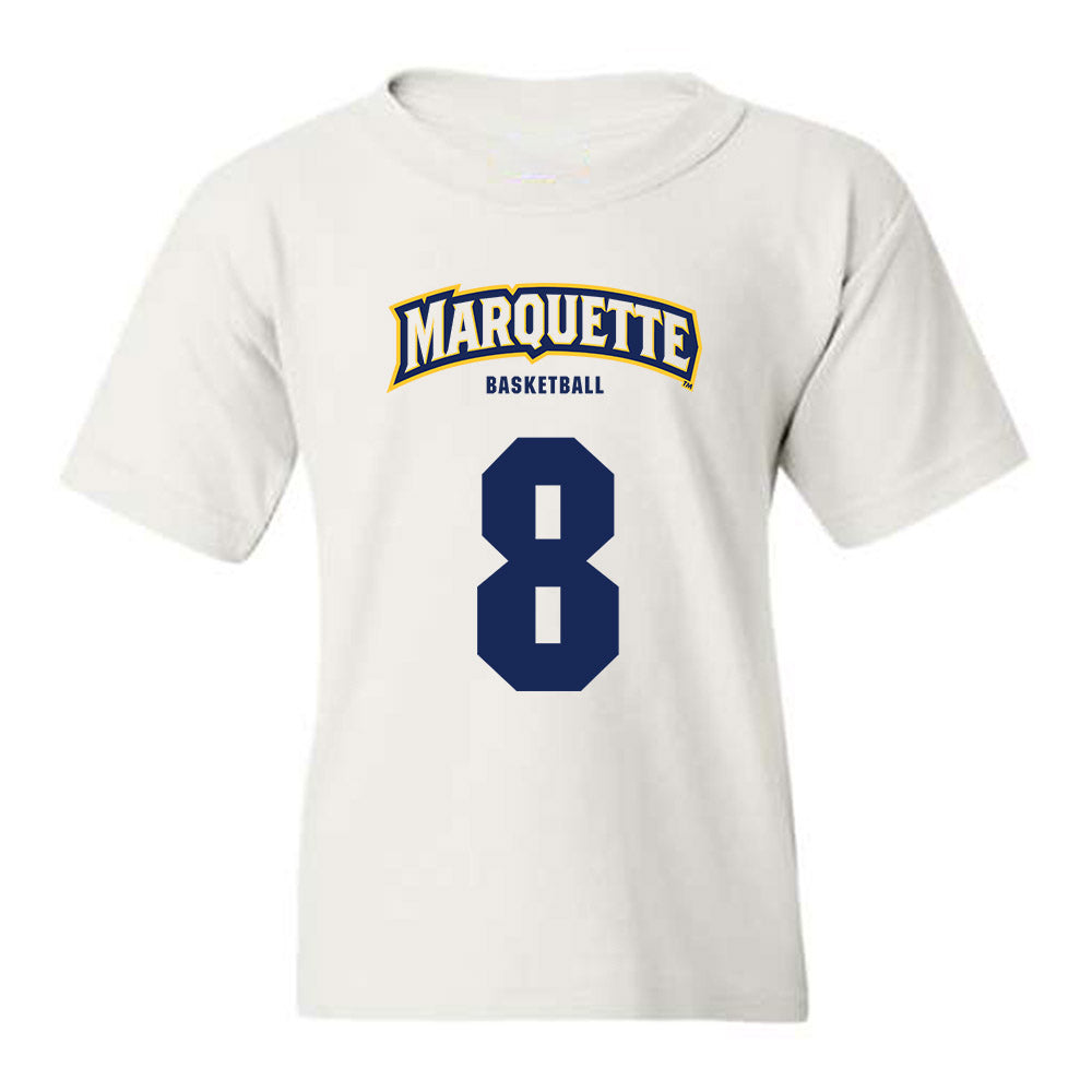 Marquette - NCAA Men's Basketball : Joshua Clark - Sports Shersey Youth T-Shirt