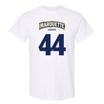 Marquette - NCAA Men's Lacrosse : Luke Montanye - Sports Shersey T-Shirt-0