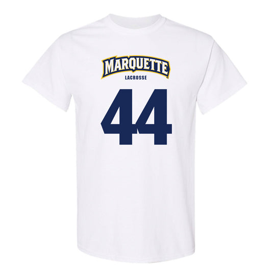 Marquette - NCAA Men's Lacrosse : Luke Montanye - Sports Shersey T-Shirt-0