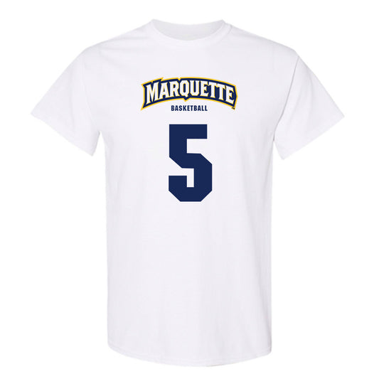 Marquette - NCAA Women's Basketball : Charia Smith - Sports Shersey T-Shirt-0