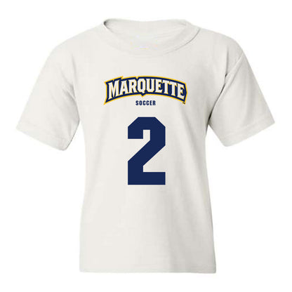 Marquette - NCAA Men's Soccer : Kyle Bebej - Sports Shersey Youth T-Shirt