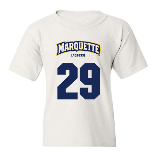 Marquette - NCAA Women's Lacrosse : Megan Hansen - Sports Shersey Youth T-Shirt-0
