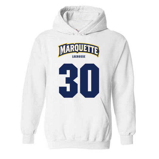 Marquette - NCAA Women's Lacrosse : Abigail Brackett - Sports Shersey Hooded Sweatshirt