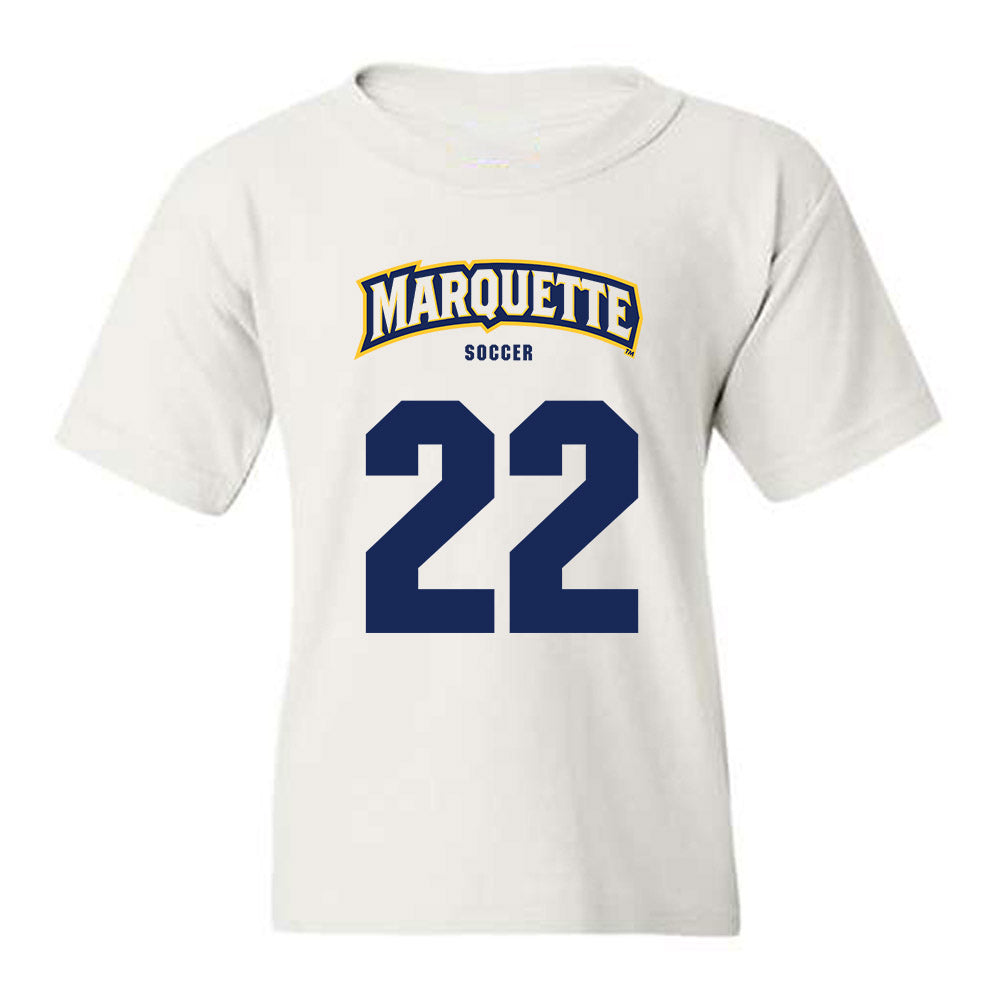 Marquette - NCAA Men's Soccer : Clayton Hamler - Sports Shersey Youth T-Shirt-0