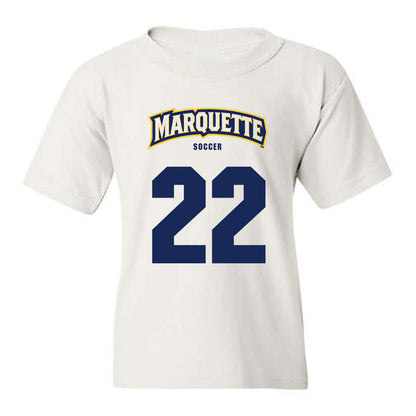 Marquette - NCAA Men's Soccer : Clayton Hamler - Sports Shersey Youth T-Shirt-0