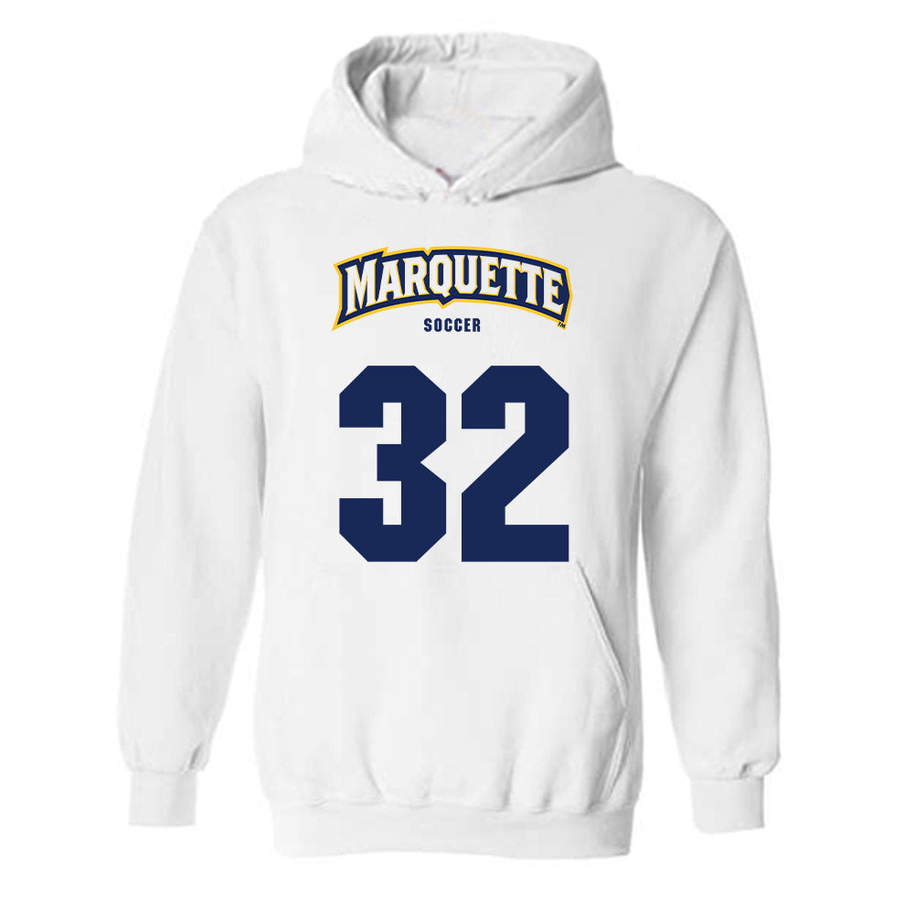 Marquette - NCAA Men's Soccer : Patrick Crantz - Sports Shersey Hooded Sweatshirt