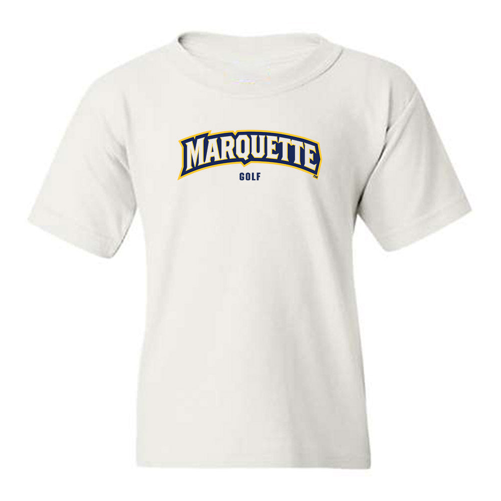 Marquette - NCAA Men's Golf : Vincent Cervantes - Sports Shersey Youth T-Shirt-0