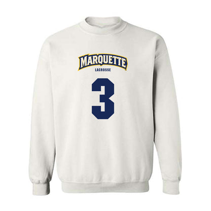 Marquette - NCAA Women's Lacrosse : Tessa Boehm - Sports Shersey Crewneck Sweatshirt-0