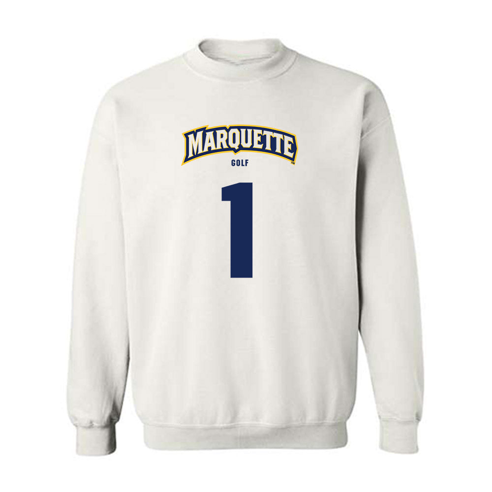 Marquette - NCAA Men's Golf : Ryan Banas - Sports Shersey Crewneck Sweatshirt