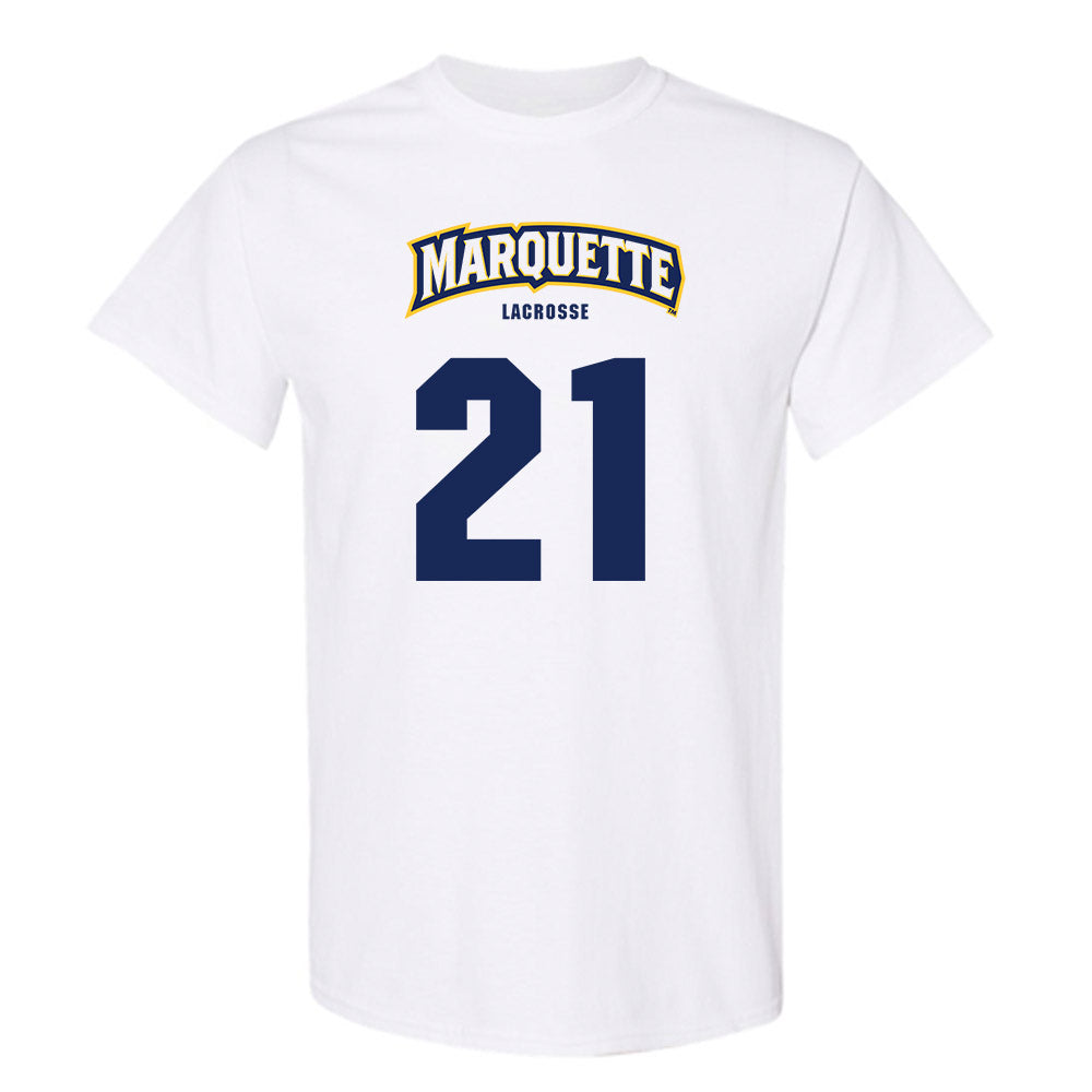 Marquette - NCAA Women's Lacrosse : Sarah Beth Burns - Sports Shersey T-Shirt