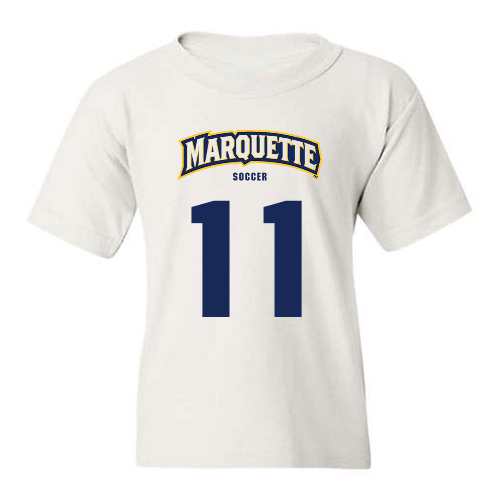 Marquette - NCAA Women's Soccer : Paige Dziedzic - Sports Shersey Youth T-Shirt-0