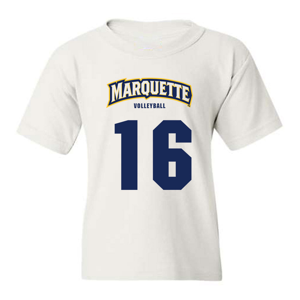 Marquette - NCAA Women's Volleyball : Ella Holmstrom - Sports Shersey Youth T-Shirt