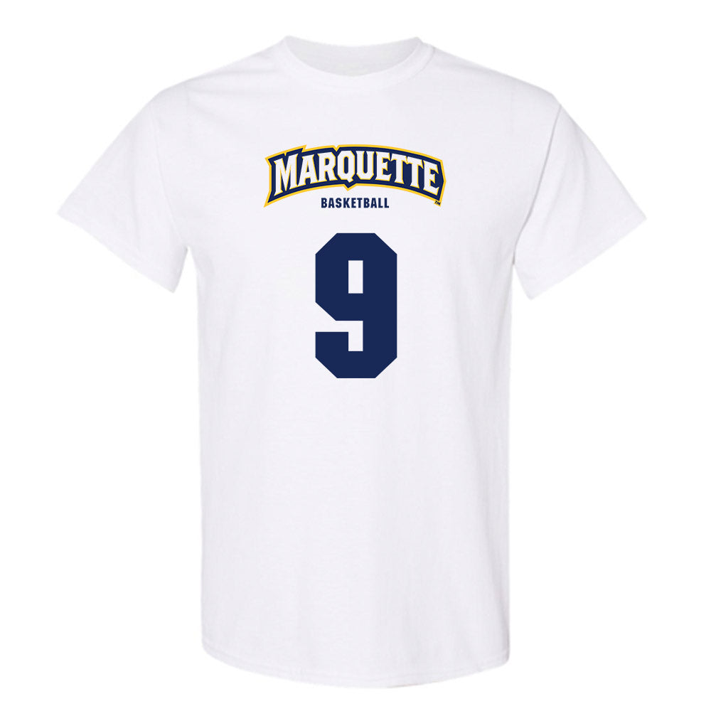 Marquette - NCAA Men's Basketball : Damarius Owens - Sports Shersey T-Shirt-0
