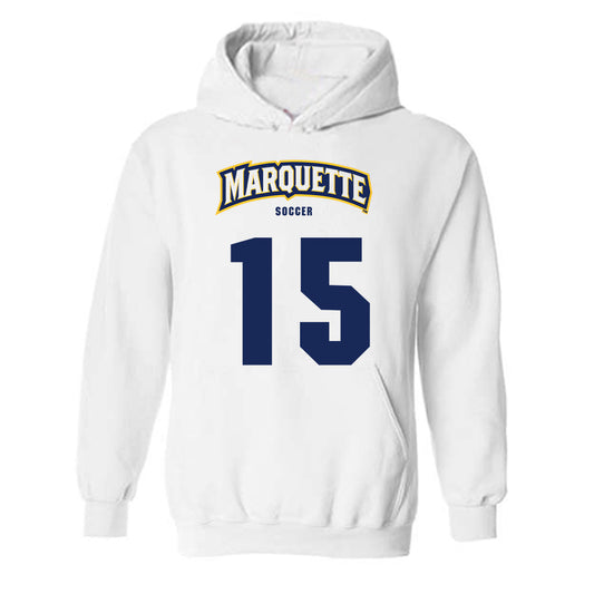 Marquette - NCAA Men's Soccer : Mitchell Dryden - Sports Shersey Hooded Sweatshirt