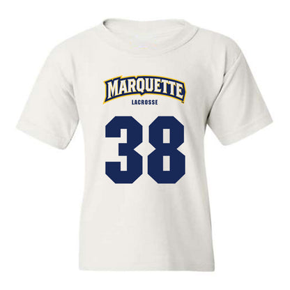 Marquette - NCAA Men's Lacrosse : Quinn Warwick - Sports Shersey Youth T-Shirt