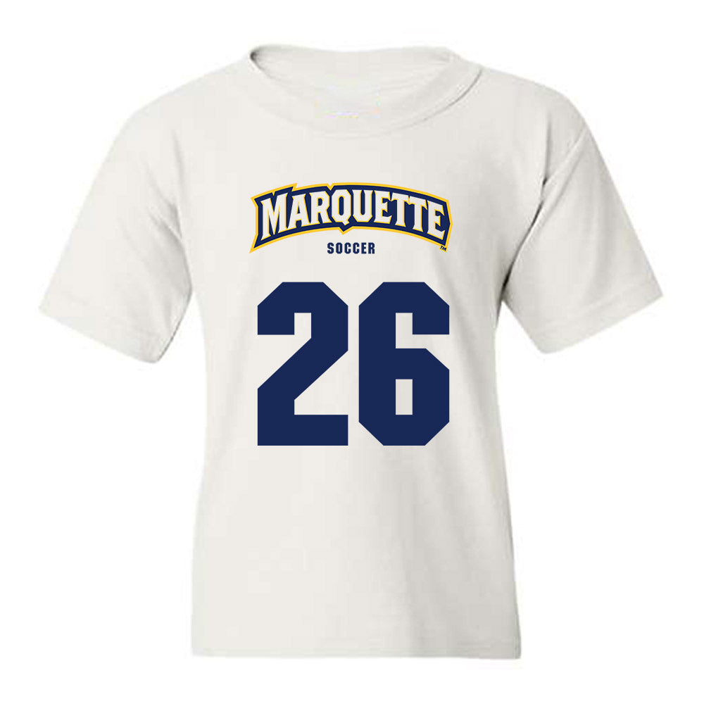 Marquette - NCAA Men's Soccer : Hudson Torrez - Sports Shersey Youth T-Shirt-0