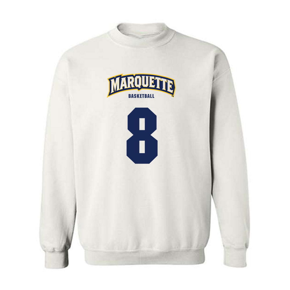 Marquette - NCAA Men's Basketball : Joshua Clark - Sports Shersey Crewneck Sweatshirt