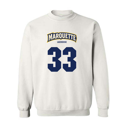 Marquette - NCAA Women's Lacrosse : Gabby Windesheim - Sports Shersey Crewneck Sweatshirt-0