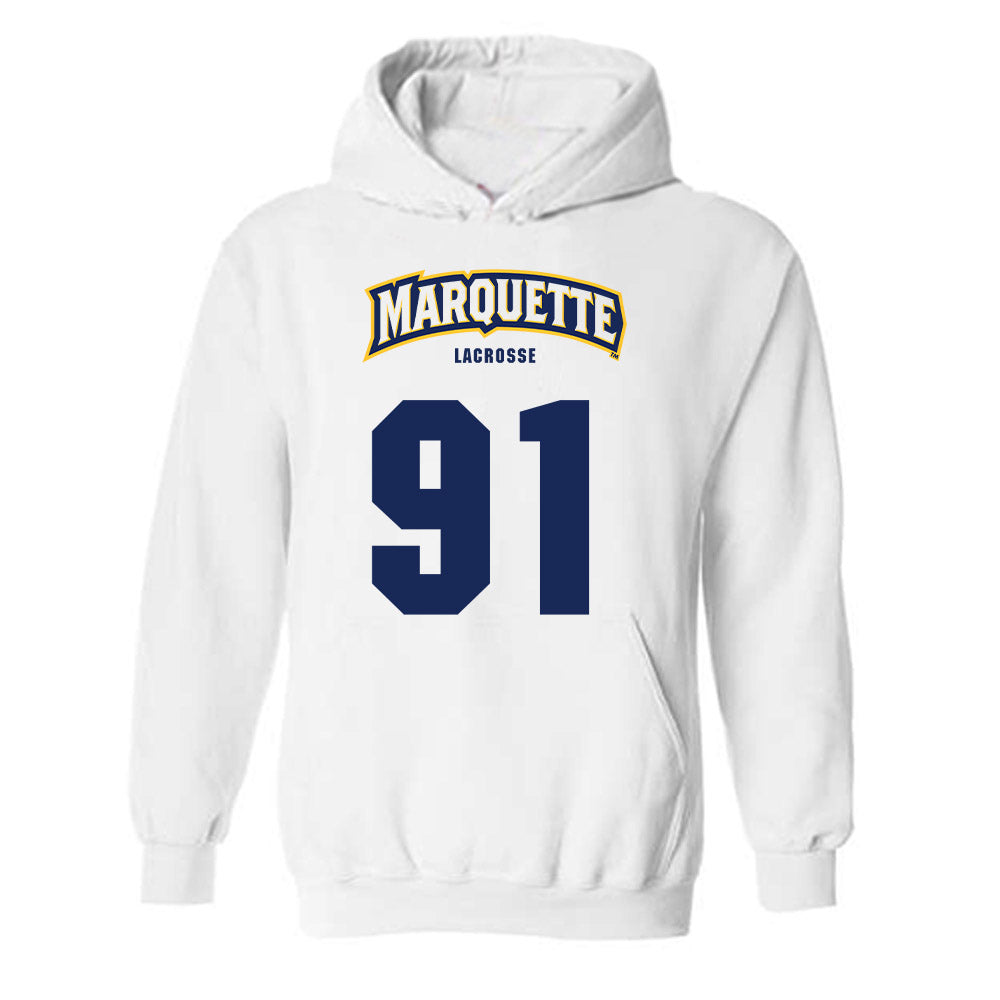 Marquette - NCAA Men's Lacrosse : Brenden Boyle - Sports Shersey Hooded Sweatshirt