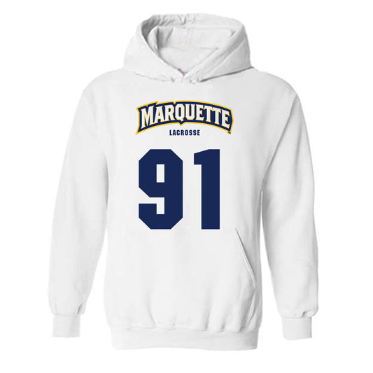 Marquette - NCAA Men's Lacrosse : Brenden Boyle - Sports Shersey Hooded Sweatshirt