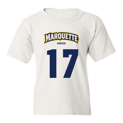 Marquette - NCAA Women's Soccer : Cate Downs - Sports Shersey Youth T-Shirt