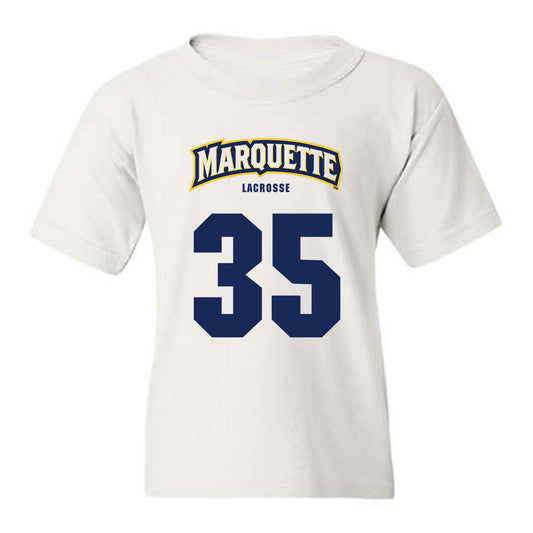 Marquette - NCAA Women's Lacrosse : Eliza Agate - Sports Shersey Youth T-Shirt-0