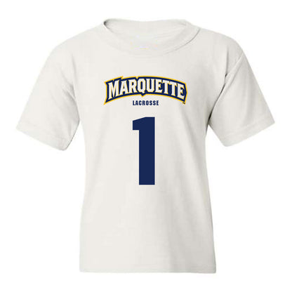 Marquette - NCAA Women's Lacrosse : Tess Osburn - Sports Shersey Youth T-Shirt