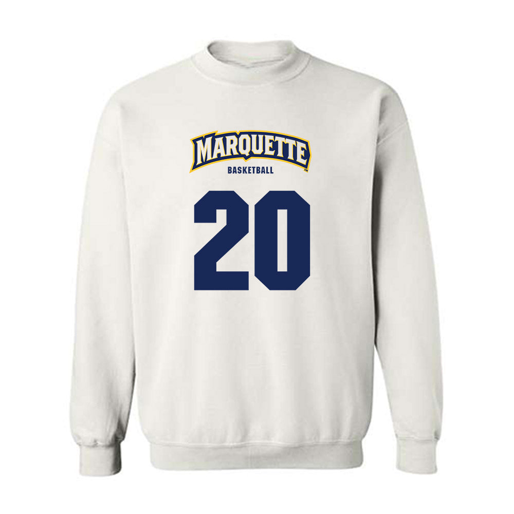 Marquette - NCAA Women's Basketball : Jordan Meulemans - Sports Shersey Crewneck Sweatshirt-0