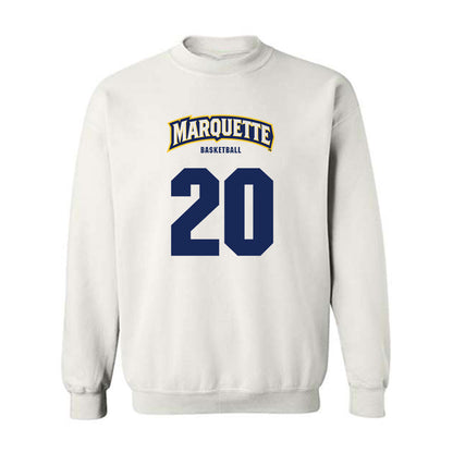 Marquette - NCAA Women's Basketball : Jordan Meulemans - Sports Shersey Crewneck Sweatshirt-0