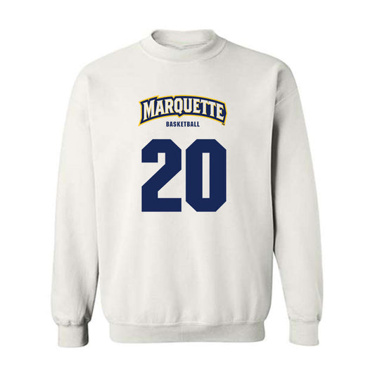 Marquette - NCAA Women's Basketball : Jordan Meulemans - Sports Shersey Crewneck Sweatshirt-0