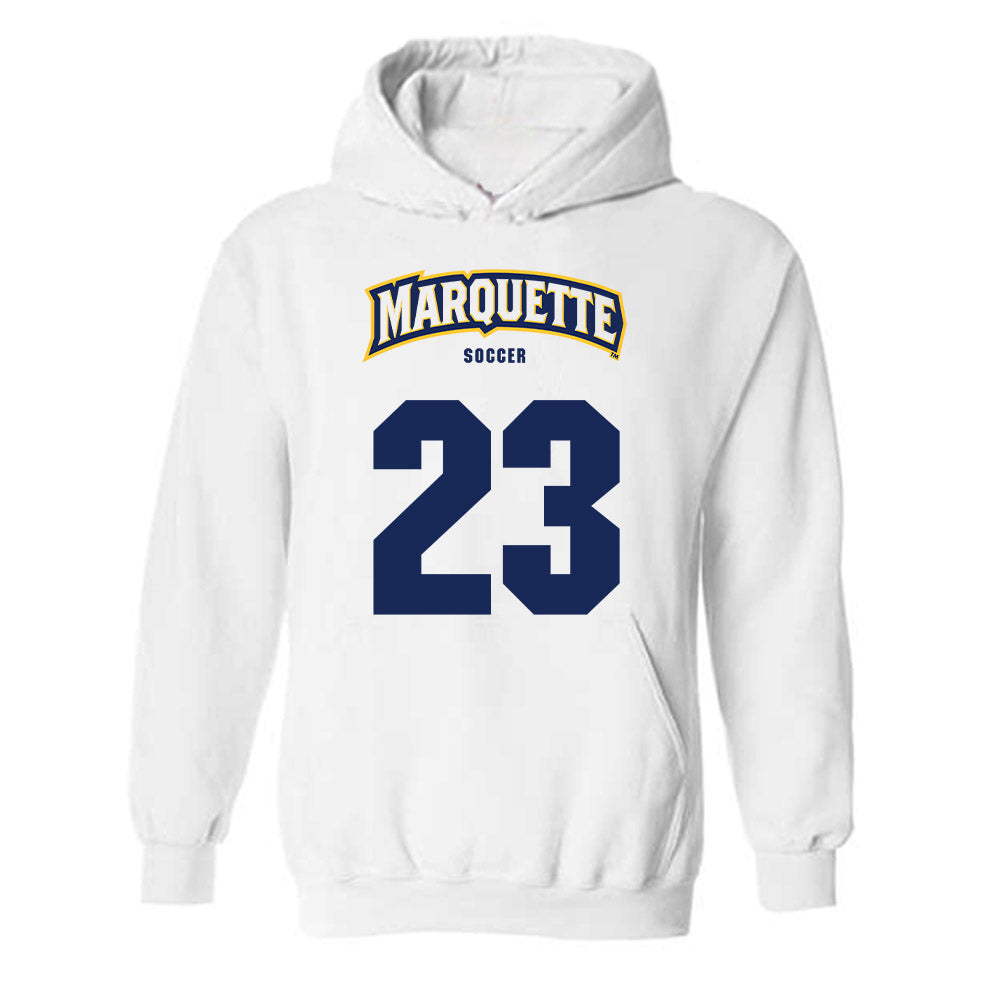 Marquette - NCAA Women's Soccer : Emily Fix - Sports Shersey Hooded Sweatshirt-0
