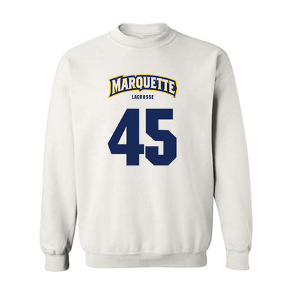 Marquette - NCAA Women's Lacrosse : Mia Oh - Sports Shersey Crewneck Sweatshirt-0