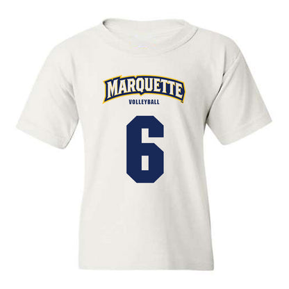 Marquette - NCAA Women's Volleyball : Alexandra Korba - Sports Shersey Youth T-Shirt-0