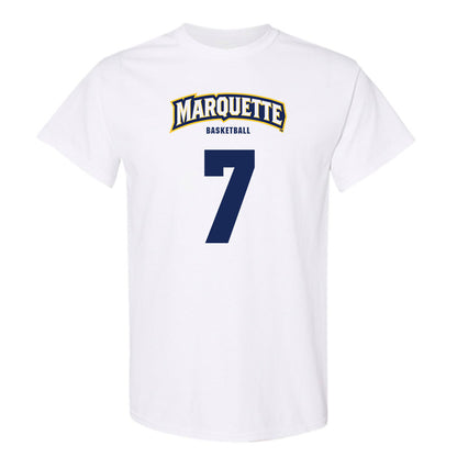 Marquette - NCAA Men's Basketball : Zaide Lowery - Sports Shersey T-Shirt-0