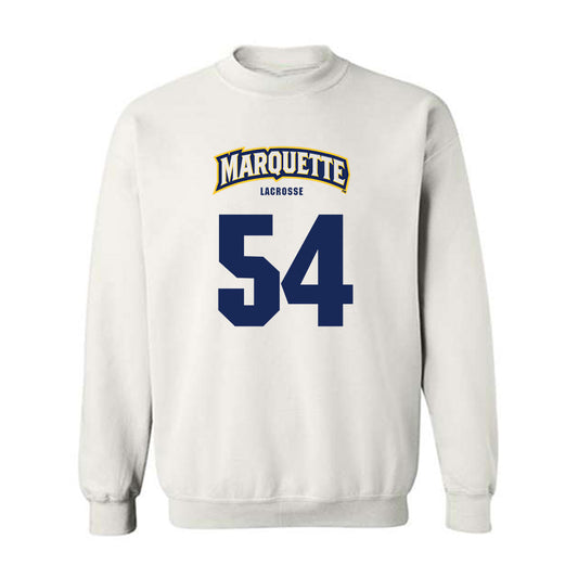 Marquette - NCAA Men's Lacrosse : Dylan Duerring - Sports Shersey Crewneck Sweatshirt-0