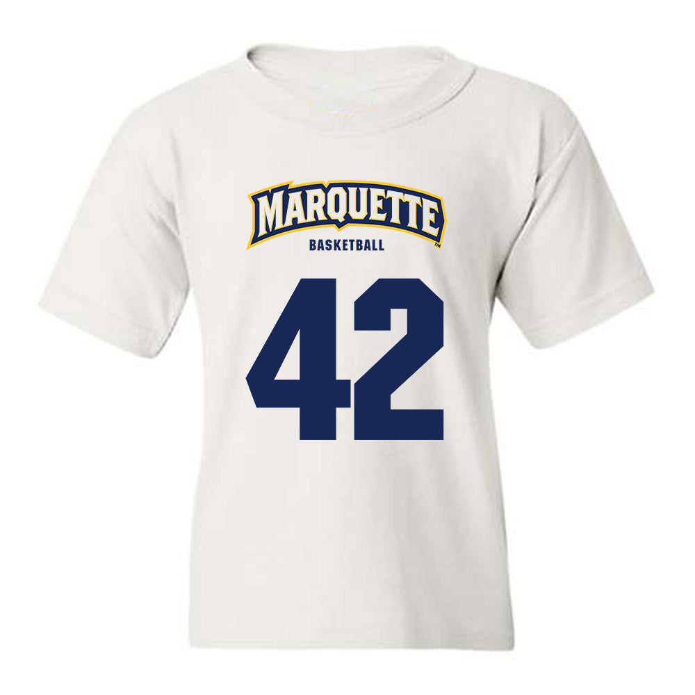 Marquette - NCAA Men's Basketball : Braeden Brenn - Sports Shersey Youth T-Shirt-0